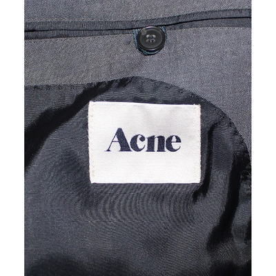 Pre-owned Acne Studios Wool Jacket In Grey