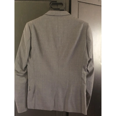 Pre-owned The Kooples Wool Vest In Grey