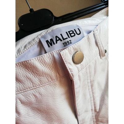 Pre-owned M1992 Trousers In White