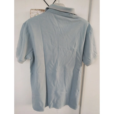 Pre-owned Fred Perry Polo Shirt In Turquoise