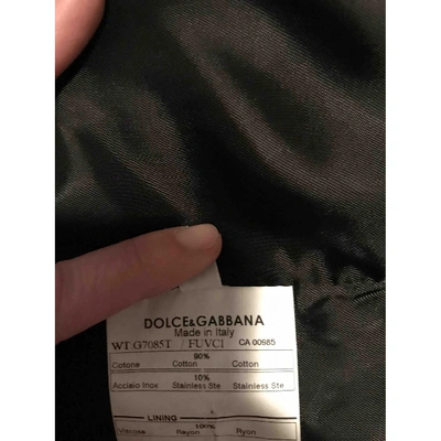 Pre-owned Dolce & Gabbana Waistcoat In Black