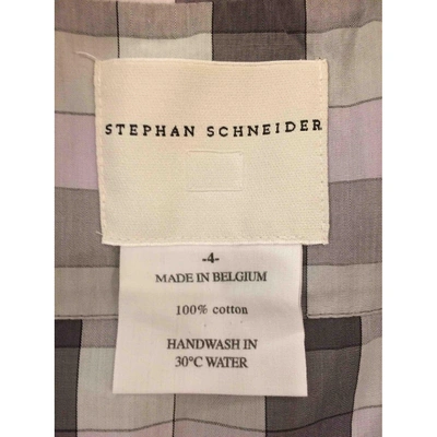 Pre-owned Stephan Schneider Jacket In Grey