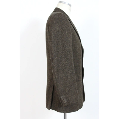 Pre-owned Emanuel Ungaro Wool Vest In Brown