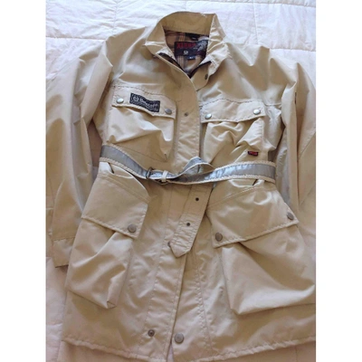 Pre-owned Belstaff Jacket In Ecru