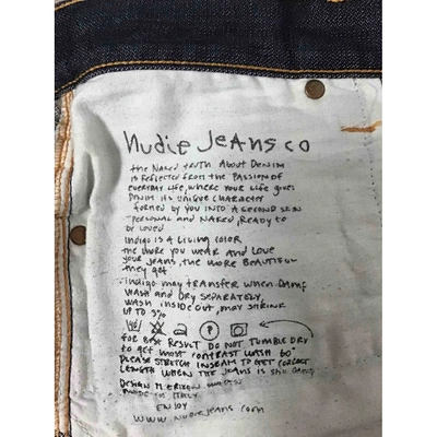 Pre-owned Nudie Jeans Slim Jean In Blue