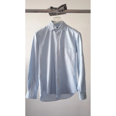 Pre-owned Cerruti 1881 Shirt In Blue