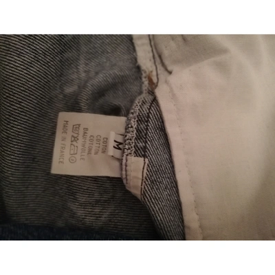 Pre-owned Maison Margiela Blue Cotton Jeans