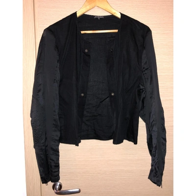 Pre-owned Ann Demeulemeester Jacket In Black