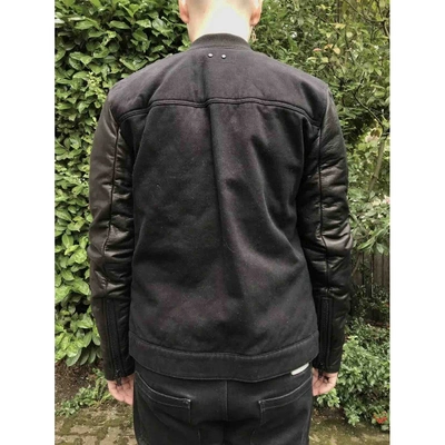 Pre-owned Alexander Wang T Jacket In Black