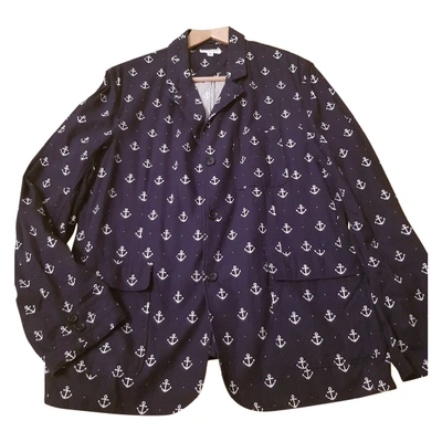 Pre-owned Engineered Garments Blue Cotton Jacket