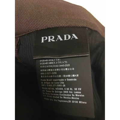 Pre-owned Prada Brown Shorts