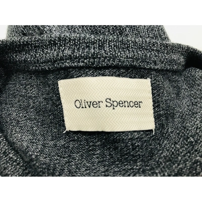 Pre-owned Oliver Spencer Wool Pull In Grey