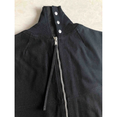 Pre-owned Rick Owens Wool Vest In Black