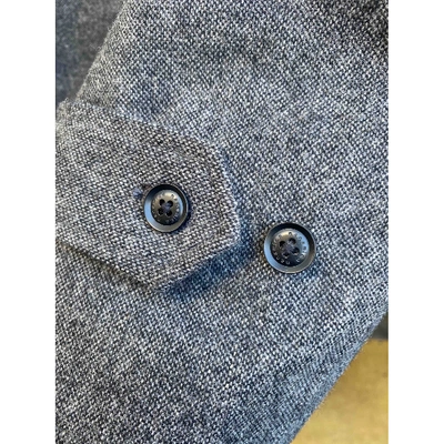 Pre-owned Nanamica Anthracite Wool Coat