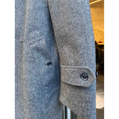 Pre-owned Nanamica Anthracite Wool Coat