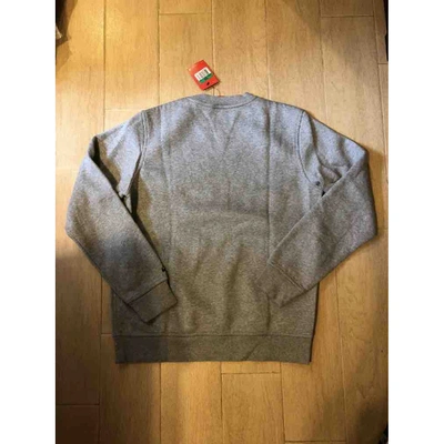 Pre-owned Nike Grey Cotton Knitwear & Sweatshirt