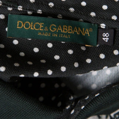 Pre-owned Dolce & Gabbana Green Cotton Polo Shirts