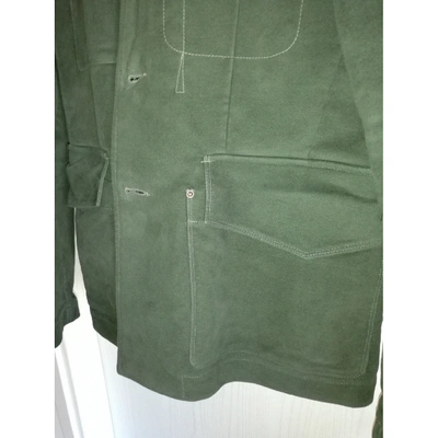 Pre-owned Mauro Grifoni Vest In Green
