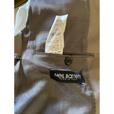 Pre-owned Neil Barrett Vest In Beige