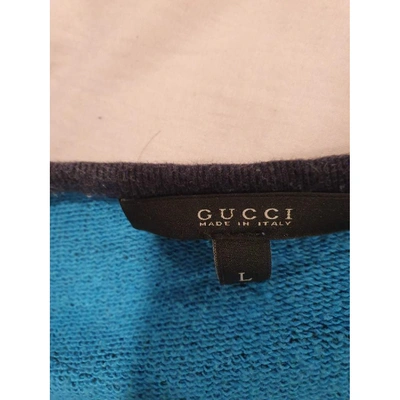 Pre-owned Gucci Sweatshirt In Navy