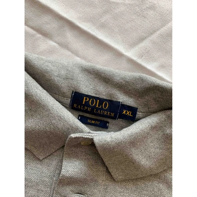 Pre-owned Polo Ralph Lauren Grey Cotton T-shirt