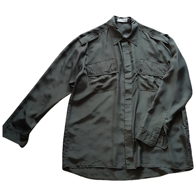 Pre-owned Faith Connexion Khaki Silk Shirts