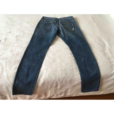 PRADA Pre-owned Straight Jeans In Blue