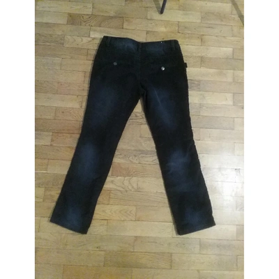 Pre-owned Zadig & Voltaire Trousers In Navy