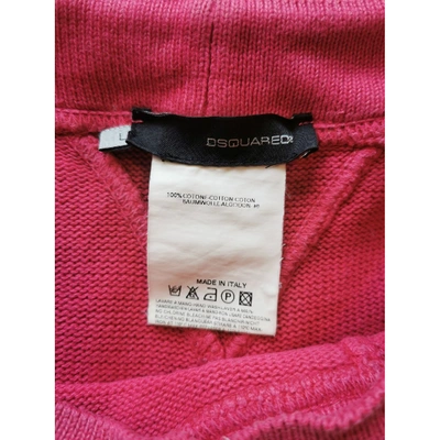 Pre-owned Dsquared2 Knitwear & Sweatshirt In Pink