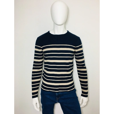 Pre-owned Oliver Spencer Pull In Navy