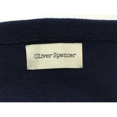 Pre-owned Oliver Spencer Pull In Navy