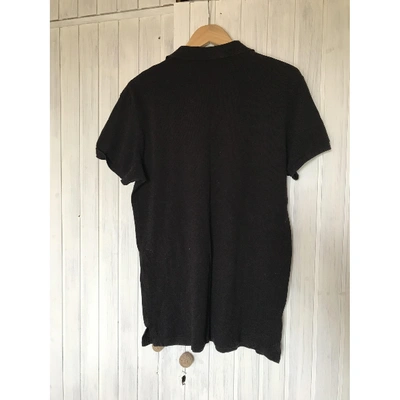 Pre-owned Marc By Marc Jacobs Polo Shirt In Black