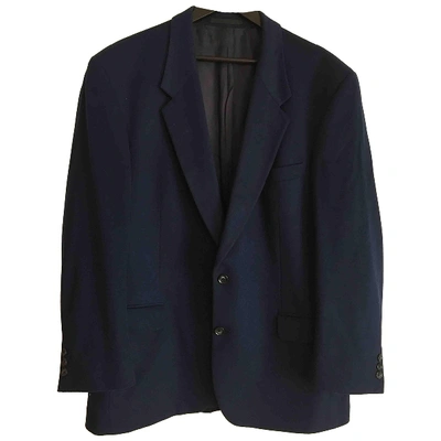 Pre-owned Courrèges Cashmere Vest In Blue