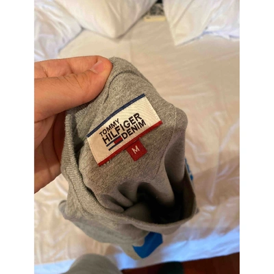 Pre-owned Tommy Hilfiger Grey Cotton T-shirts