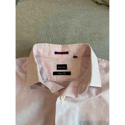 Pre-owned Paul Smith Shirt In Pink