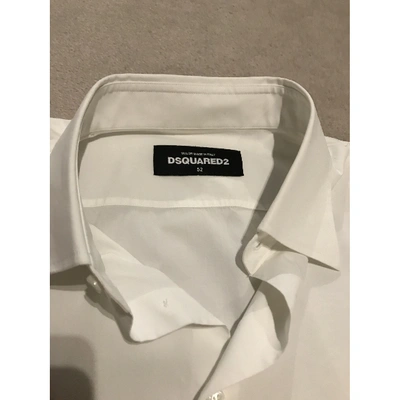 Pre-owned Dsquared2 Shirt In White