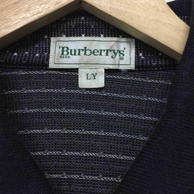 Pre-owned Burberry Polo Shirt In Black