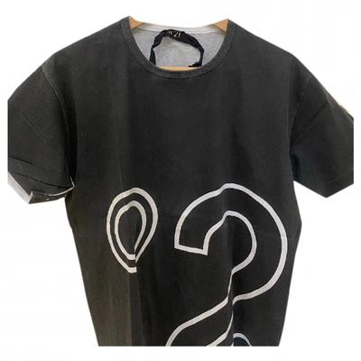 Pre-owned N°21 Black Cotton T-shirt