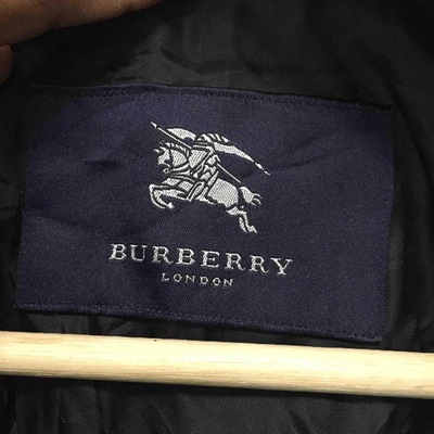 Pre-owned Burberry Trenchcoat In Black