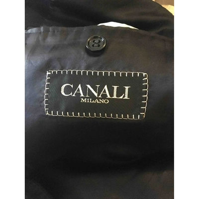 Pre-owned Canali Navy Wool Jacket