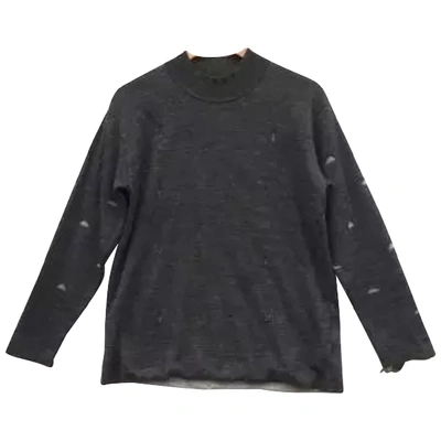 Pre-owned Issey Miyake Grey Cotton T-shirt