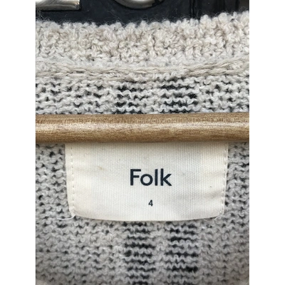 Pre-owned Folk Beige Wool Knitwear & Sweatshirts