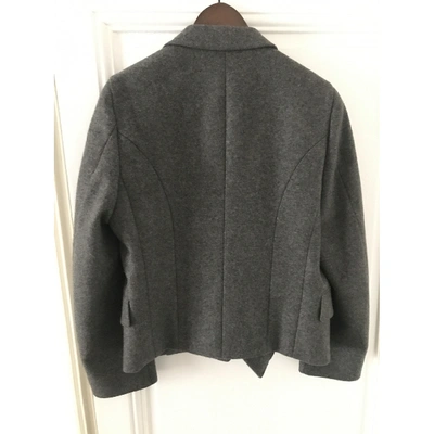 Pre-owned Saint Laurent Grey Wool Jacket