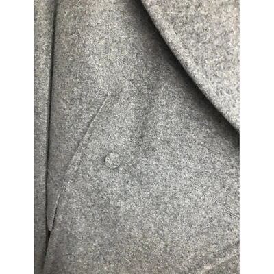 Pre-owned Saint Laurent Grey Wool Jacket