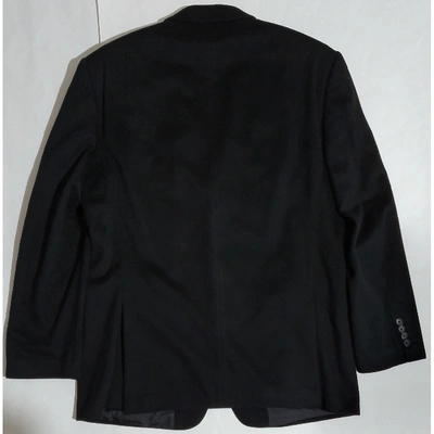 Pre-owned Hugo Boss Cashmere Vest In Black