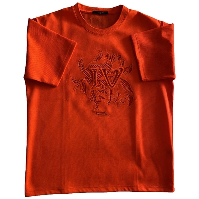 Pre-owned Louis Vuitton Shirt In Orange