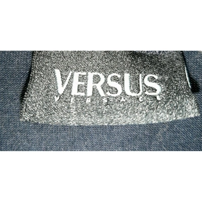 Pre-owned Versus Knitwear & Sweatshirt In Blue