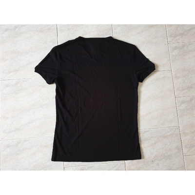Pre-owned Costume National Black Cotton T-shirt