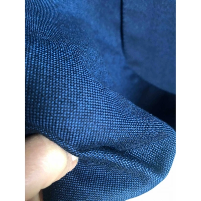 Pre-owned Z Zegna Wool Vest In Blue