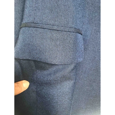 Pre-owned Z Zegna Wool Vest In Blue